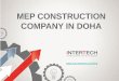 InterTech is a MEP construction company in Doha
