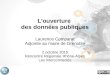 L'ouverture des donn©es publiques - Ville de Grenoble