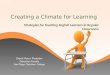 Creating a Climate for Learning:Strategies for English Learners in Regular Classrooms