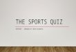 Sports Quiz - Quizweek 2017