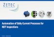 Automation of Eddy Current Processes for NDT