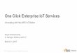 One Click Enterprise IoT Services - March 2017 AWS Online Tech Talks