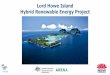David Pollington - Lord Howe Island Board & Andrew Logan - UPC Renewables