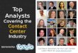 Top Analysts Covering the Contact Center Industry for 2016