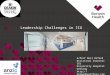 Orford - Leadership Challenges in the ICU