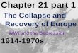 Ch. 21 part 1- world war i and depression