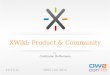 XWiki Product and Community, OW2con'15, November 17, Paris