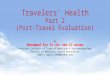 Travellers' health 2