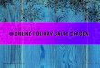 Online Holiday Sales Season [Tips]