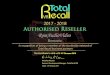 Total Recall Reseller certificate 2017 - 2018 ROMAUDIOVIDEO