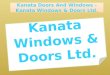 Kanata Home Doors - Kanata Windows & Doors Ltd.(613) 415-4515