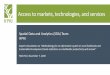 Access to markets, technologies, and services (Carlo Azzarri, IFPRI)