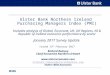 Ulster Bank Northern Ireland Purchasing Managers Index (PMI) Slide Pack - January 2017