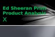 Ed sheeran print product