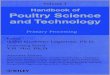 Handbook of poultry science and technology vol. 1 2