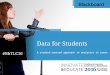 TLC2016 - Data for Students - A student-centred approach to analytics in Learn