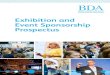 Exhibition and Event Sponsorship prospectus 2016-2017
