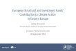 European Structural and Investment Funds' Contribution to Climate Action in Eastern Europe