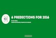 6 predictions for 2016