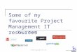 Some of my favourite Project Management IT resources