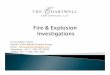 IUA Presentation- Fire & Explosions