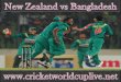 online Cricket New Zealand vs Bangladesh