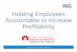 Holding Employees Accountable To Increase Profitability by June Jewell