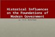 Historical Influences on American Government