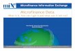 GAUL: Microfinance Data What is it, how can I get it and what can it tell me?