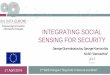 SC7 Hangout 2 :Integrating Social Sensing for Security