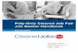Cleared Job Fair Job Seeker Handbook April 6, 2017, Tysons Corner, VA