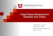 Using Change Management to Transform Your Library - March 2017