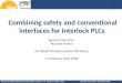 Combining safety and conventional interfaces for interlock PLCs v1 IPZ