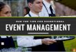 Our Top Tips For Exceptional Event Management