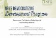 Webinar: Governance, Participatory Budgeting, and Grantmaking