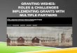 Granting Wishes: Roles and Challenges Implementing Grants with Multiple Partners