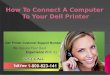 How To Connect A Computer To Your Dell Printer