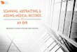 Scanning, Abstracting, & Adding Medical Records to an EHR