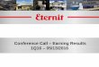 Conference call 1Q16