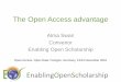 Alma Swan: The Open Access advantage