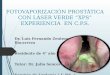 Laser Verde Fotovaporizacion prostatica