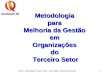 SLIDES serviço social- metodologia para melhoria da gestão em organização do 3 setor