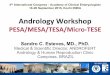 Andrology Workshop - PESA/MESA/TESA/Micro-TESE