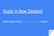 Study in new zealand and assistance on post study work visa right and scholarship in new zealand