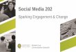 Social Media 202: Sparking Engagement and Change