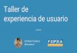 Taller de experiencia de usuario en el Congreso de Periodismo Digital de FOPEA - Córdoba 2016