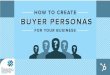 Leading Marketing Consultant explains Buyer Personas