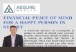 Financial Peace of Mind for a Happy Person in Sydney