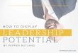 How To Display Leadership Potential