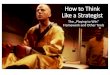 How to Think like a Strategist